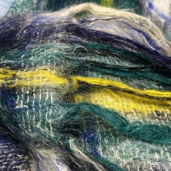 Vtg Andante‎ Mohair Wool Scarf - Picture 7 of 12